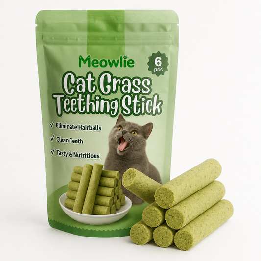 Cat Grass Teething Sticks